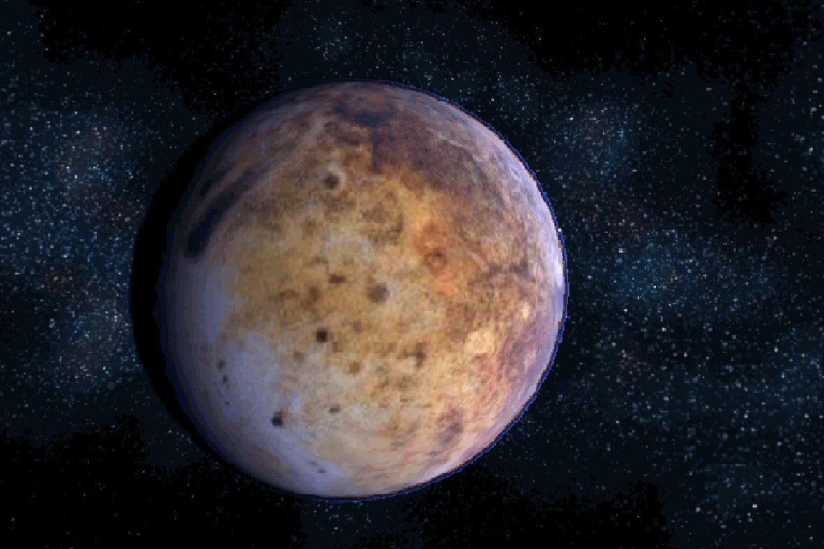 Pluto conjunct the Galactic Centre